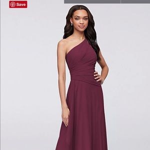 David’s bridal Georgette dress
